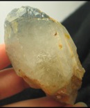 Blue Tourmaline in Quartz Warrior Crystal