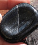 Blue Tigers Eye Worry Stone