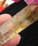 Red & Green Phantom Quartz Point w/Rutiles