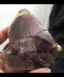 Black & Red Phantom Amethyst w Epidote Formation