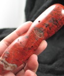 Red Jasper Spiral Massage Wand