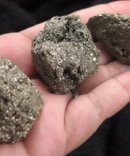 3 Sparkling Pyrite Clusters