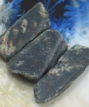 Trio of Deep Blue Kyanite - Madagascar