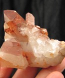 Tangerine Quartz Cluster