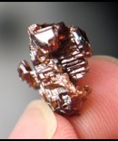 Orange Red Etched Spessartine Garnet