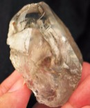 Pale Smoky Elestial Quartz Crystal