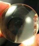 Fantastically Clear Quartz Sphere