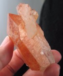 Large Juicy Tangerine Crystal
