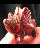 Red Jasper Flying Pig