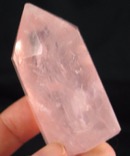 Gemmy Rose Quartz Polished Point 