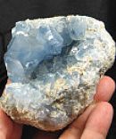 Hevenly Blue Celestite Geode 