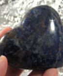 Stimulating Rich Blue Sodalite Heart