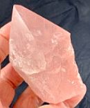 Rose Quartz Semi Polished Point