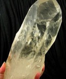 Phenomenal Hitchhiker Large Lemurian Seed Dow Bridge Quartz Crystal