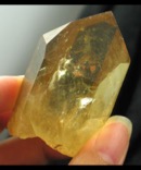 Illuminating Golden Phantom Congo Citrine Crystal 