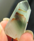 Cleansing Green Chlorite Included Quartz Point